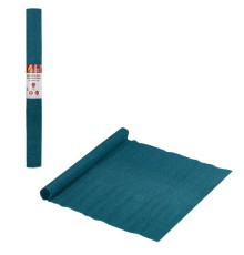 Бумага гофрированная/креповая, 110 г/м2, 50х250 см, морская волна, в рулоне, ОСТРОВ СОКРОВИЩ, 112536