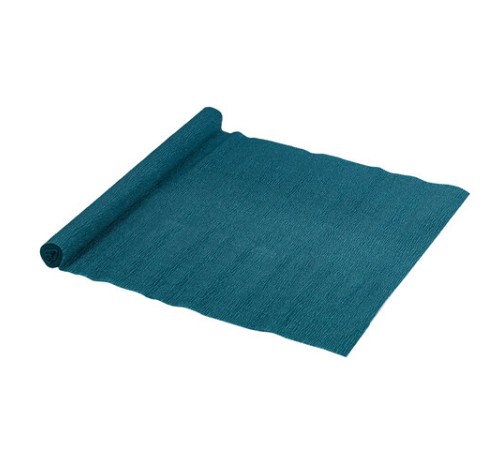 Бумага гофрированная/креповая, 110 г/м2, 50х250 см, морская волна, в рулоне, ОСТРОВ СОКРОВИЩ, 112536