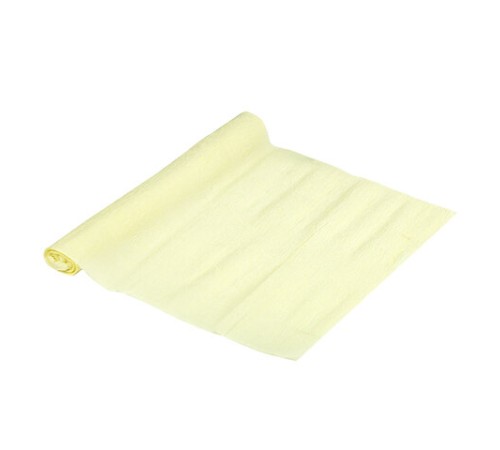 Бумага гофрированная/креповая, 110 г/м2, 50х250 см, лимонная, в рулоне, ОСТРОВ СОКРОВИЩ, 112541