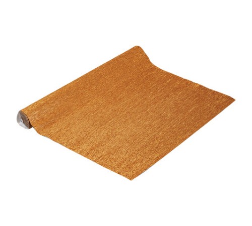 Бумага гофрированная/креповая (ИТАЛИЯ) 140 г/м2, 50х250 см, медная (918), BRAUBERG FIORE, 112599