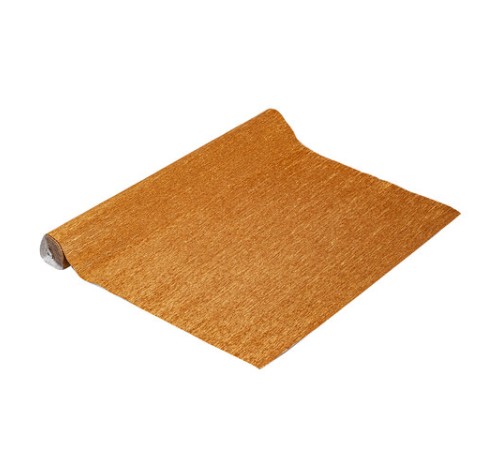 Бумага гофрированная/креповая (ИТАЛИЯ) 180 г/м2, 50х250 см, медная (808), BRAUBERG FIORE, 112656