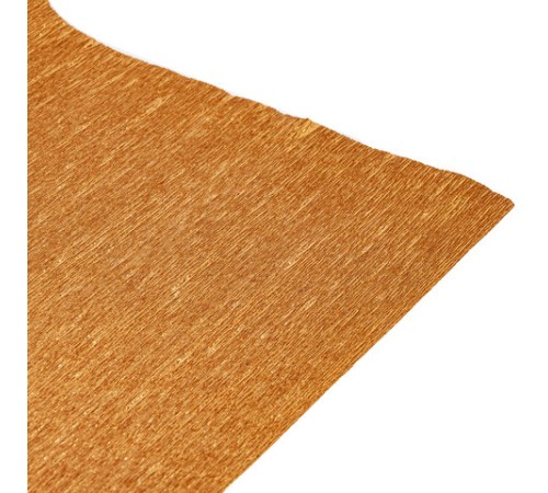 Бумага гофрированная/креповая (ИТАЛИЯ) 180 г/м2, 50х250 см, медная (808), BRAUBERG FIORE, 112656