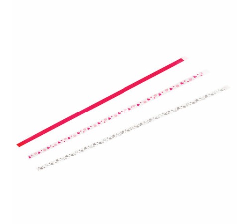 Закладки-ляссе фактурные для книг А4 (длина 38 см) 