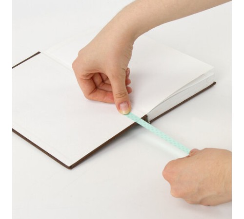 Закладки-ляссе фактурные для книг А5 (длина 28 см) 