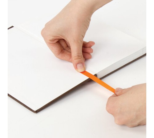 Закладки-ляссе фактурные для книг А5 (длина 28 см) 