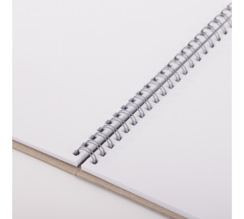 Скетчбук, акварельная бумага 200 г/м2, 200х290 мм, 20 л., гребень, твердая обложка, BRAUBERG ART, 112980