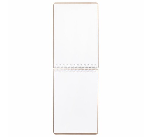 Скетчбук, белая бумага 120 г/м2 + крафт 80 г/м2 165х240 мм, 60 + 20 л., гребень, BRAUBERG ART DEBUT, 112982