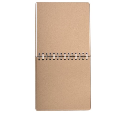 Скетчбук, белая бумага 120 г/м2 + крафт 80 г/м2 195х195 мм, 60 + 20 л., гребень, BRAUBERG ART DEBUT, 112983