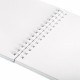 Скетчбук, белая бумага 120 г/м2 195х195 мм, 80 л., гребень, твердая обложка, BRAUBERG ART DEBUT, 112991