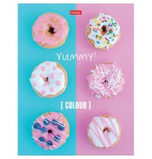 Тетрадь на кольцах А5 (175х220 мм), 160 л., картонная обложка, клетка, HATBER, 