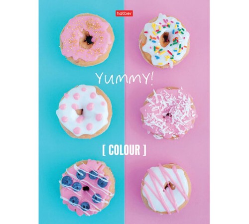 Тетрадь на кольцах А5 (175х220 мм), 160 л., картонная обложка, клетка, HATBER, 