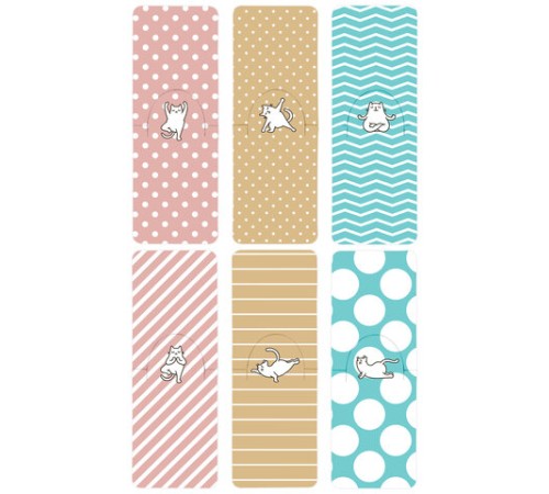 Закладки для книг МАГНИТНЫЕ c высечкой, 