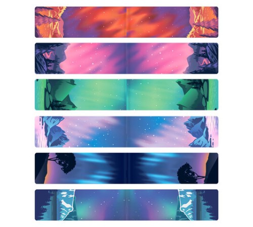 Закладки для книг МАГНИТНЫЕ, 