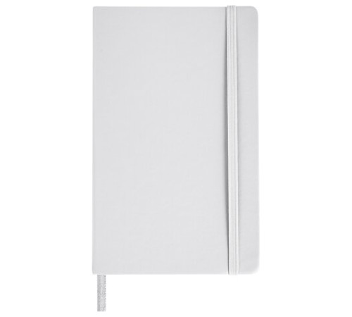 Скетчбук, слоновая кость 140 г/м2 130х210 мм, 80 л., КОЖЗАМ, резинка, BRAUBERG ART CLASSIC, белый, 113192