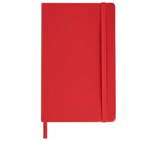 Скетчбук, слоновая кость 140 г/м2 130х210 мм, 80 л., КОЖЗАМ, резинка, BRAUBERG ART CLASSIC, красный, 113193
