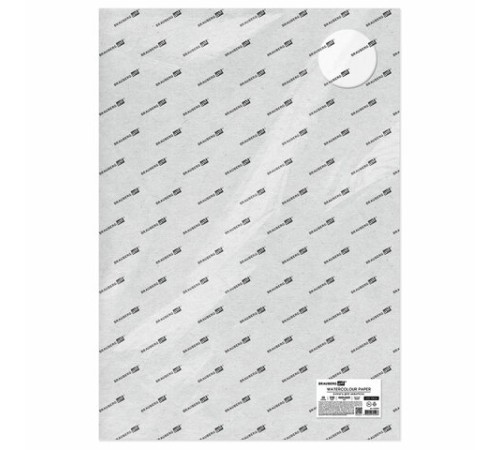 Бумага для акварели 300 г/м2 460x660 мм мелкое зерно, 10 листов, BRAUBERG ART PREMIERE, 113232