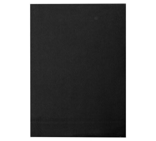 Картон цветной А4 ТОНИРОВАННЫЙ В МАССЕ, 50 листов, ЧЕРНЫЙ, в пленке, 220 г/м2, BRAUBERG, 210х297 мм, 113506