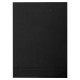 Картон цветной А4 ТОНИРОВАННЫЙ В МАССЕ, 50 листов, ЧЕРНЫЙ, в пленке, 220 г/м2, BRAUBERG, 210х297 мм, 113506