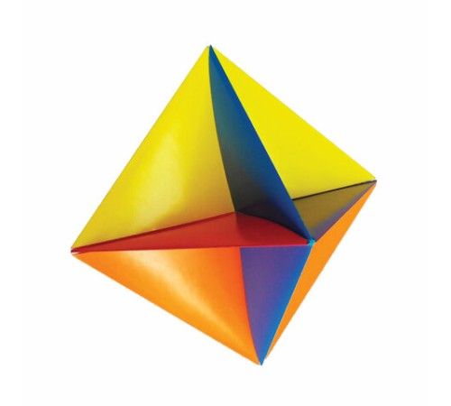 Цветная бумага А4 2-сторонняя мелованная, 32 листа 16 цветов, на скобе, BRAUBERG, 200х280 мм, 