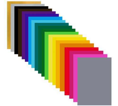 Картон цветной А4 МЕЛОВАННЫЙ ВОЛШЕБНЫЙ, 40 листов, 20 цветов, в папке, BRAUBERG, 200х290 мм, 113545