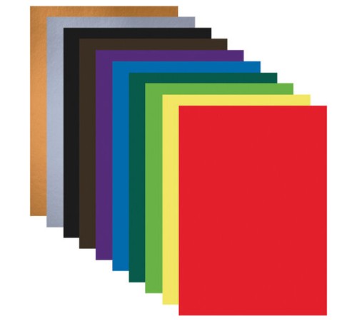 Картон цветной А4 немелованный ВОЛШЕБНЫЙ, 20 листов, 10 цветов, в папке, BRAUBERG, 200х290 мм, 113547