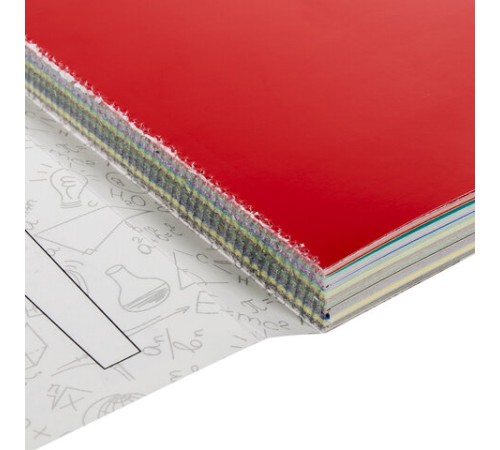 Картон цветной А4 МЕЛОВАННЫЙ, 48 листов, 12 цветов, склейка, BRAUBERG, 200х290 мм, 113552