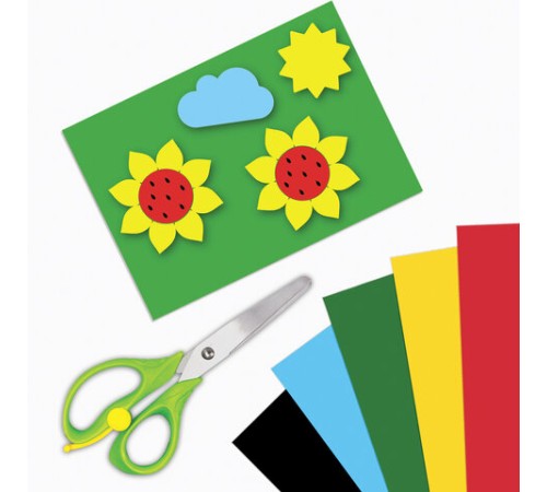 Картон цветной А4 2-цветный МЕЛОВАННЫЙ, 10 листов, 20 цветов, в папке, BRAUBERG, 200х290 мм, 113553