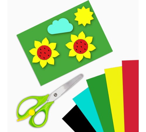 Картон цветной А4 2-сторонний МЕЛОВАННЫЙ, 20 листов, 10 цветов, в папке, BRAUBERG, 200х290 мм, 113554