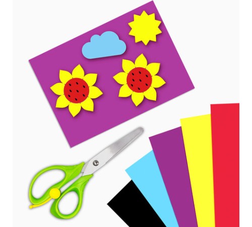 Картон цветной А4 немелованный, 12 листов 12 цветов, в папке, BRAUBERG, 200х290 мм, 