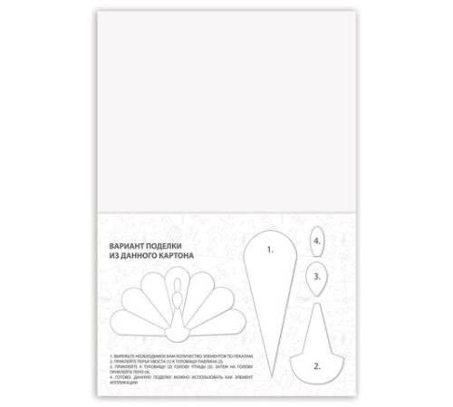 Картон белый А4 МЕЛОВАННЫЙ (белый оборот), 50 листов, в коробке, BRAUBERG, 210х297 мм, 113562