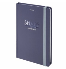 Блокнот с резинкой в клетку 96 л., А5 (145х203 мм), твердая обложка, BRAUBERG, 