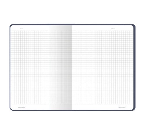 Блокнот с резинкой в клетку 96 л., А5 (145х203 мм), твердая обложка, BRAUBERG, 