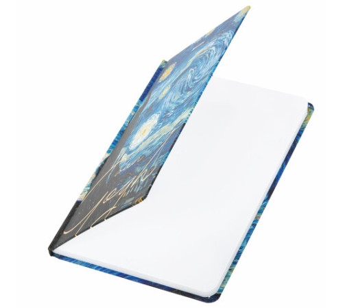 Блокнот с резинкой в клетку 96 л., А5 (145х203 мм), твердая обложка с фольгой, BRAUBERG, 