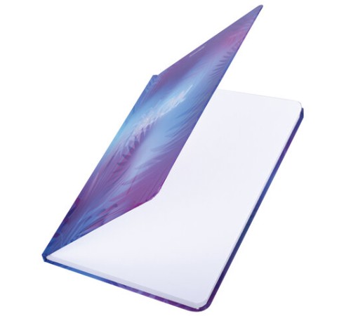 Блокнот с резинкой в клетку 96 л., А5 (145х203 мм), твердая обложка с фольгой, BRAUBERG, 