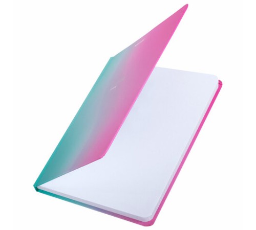 Блокнот с резинкой в клетку 96 л., А5 (145х203 мм), твердая обложка с фольгой, BRAUBERG, 