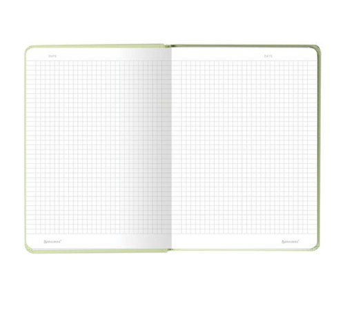 Блокнот с резинкой в клетку 96 л., А5 (145х203 мм), твердая обложка с фольгой, BRAUBERG, 