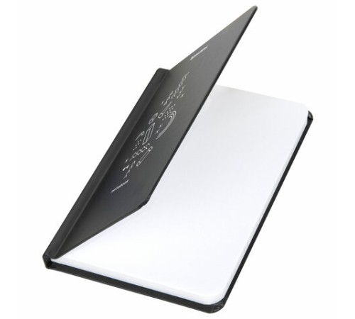 Блокнот с резинкой в клетку 96 л., МАЛЫЙ ФОРМАТ А6 (109х148 мм), твердая обложка, BRAUBERG, 