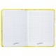 Блокнот с резинкой в клетку 96 л., МАЛЫЙ ФОРМАТ А6 (109х148 мм), твердая обложка, ЮНЛАНДИЯ, 