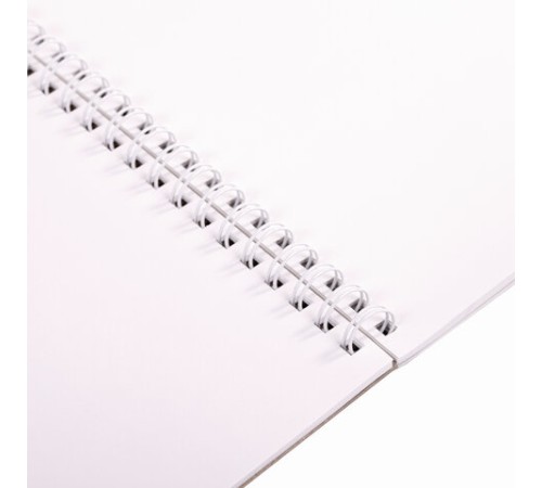 Скетчбук, каменная бумага 245 г/м2, 170х195 мм, 20 л., гребень, подложка, холодная фольга, 