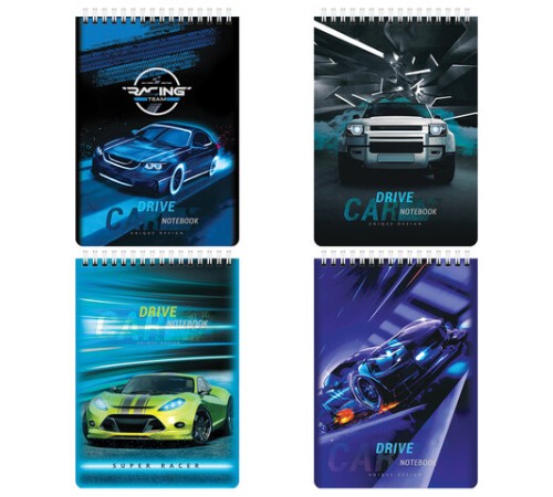 Блокнот А5 (146х206 мм), 60 л., гребень, картон, клетка, BRAUBERG KIDS, 