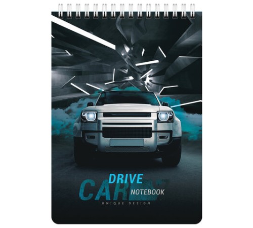 Блокнот А5 (146х206 мм), 60 л., гребень, картон, клетка, BRAUBERG KIDS, 