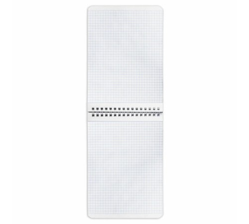 Блокнот А5 (146х206 мм), 60 л., гребень, картон, жесткая подложка, клетка, BRAUBERG, 