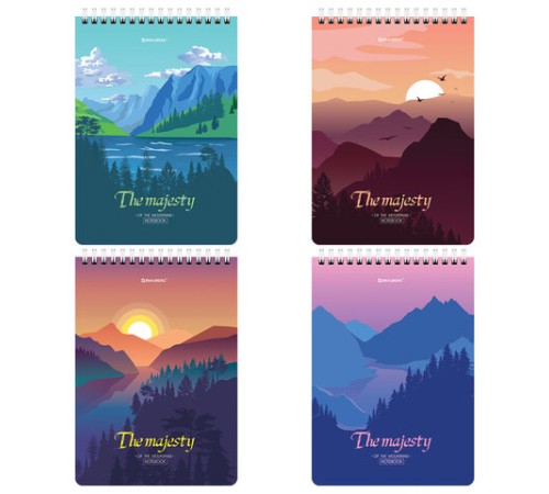 Блокнот А5 (146х206 мм), 80 л., гребень, картон, клетка, BRAUBERG, 