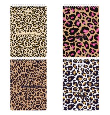 Блокнот А5 (146х206 мм), 80 л., гребень, картон, жесткая подложка, клетка, BRAUBERG, 