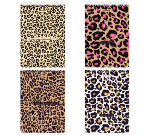 Блокнот А5 (146х206 мм), 80 л., гребень, картон, жесткая подложка, клетка, BRAUBERG, 