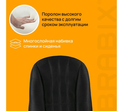 Кресло офисное BRABIX "Classic EX-685", ткань E, черное, 532024 Кресло офисное BRABIX "Classic EX-685", ткань E, черное, 532024