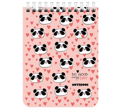 Блокнот МАЛЫЙ ФОРМАТ А6 108х145 мм, 40 л., гребень, картон, клетка, BRAUBERG KIDS, 