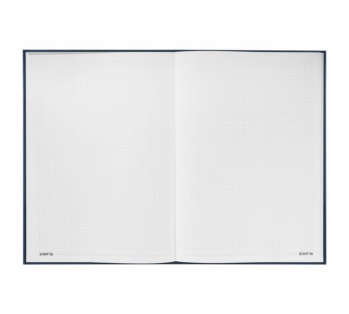 Блокнот БОЛЬШОЙ ФОРМАТ (205х290 мм) А4, 128 л., твердый, клетка, STAFF, 