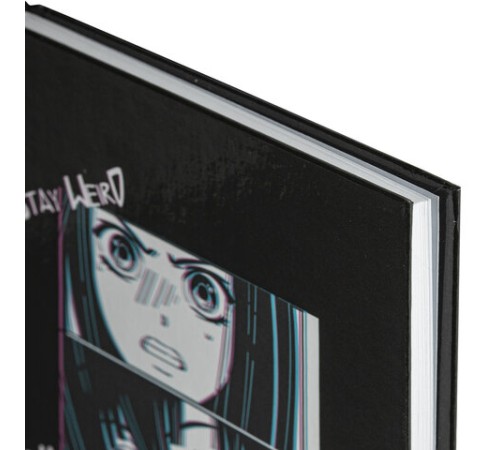 Блокнот А5 (134х206 мм), 80 л., твёрдый, клетка, STAFF, 