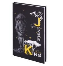 Блокнот А5 (134х206 мм), 80 л., твёрдый, клетка, STAFF, 